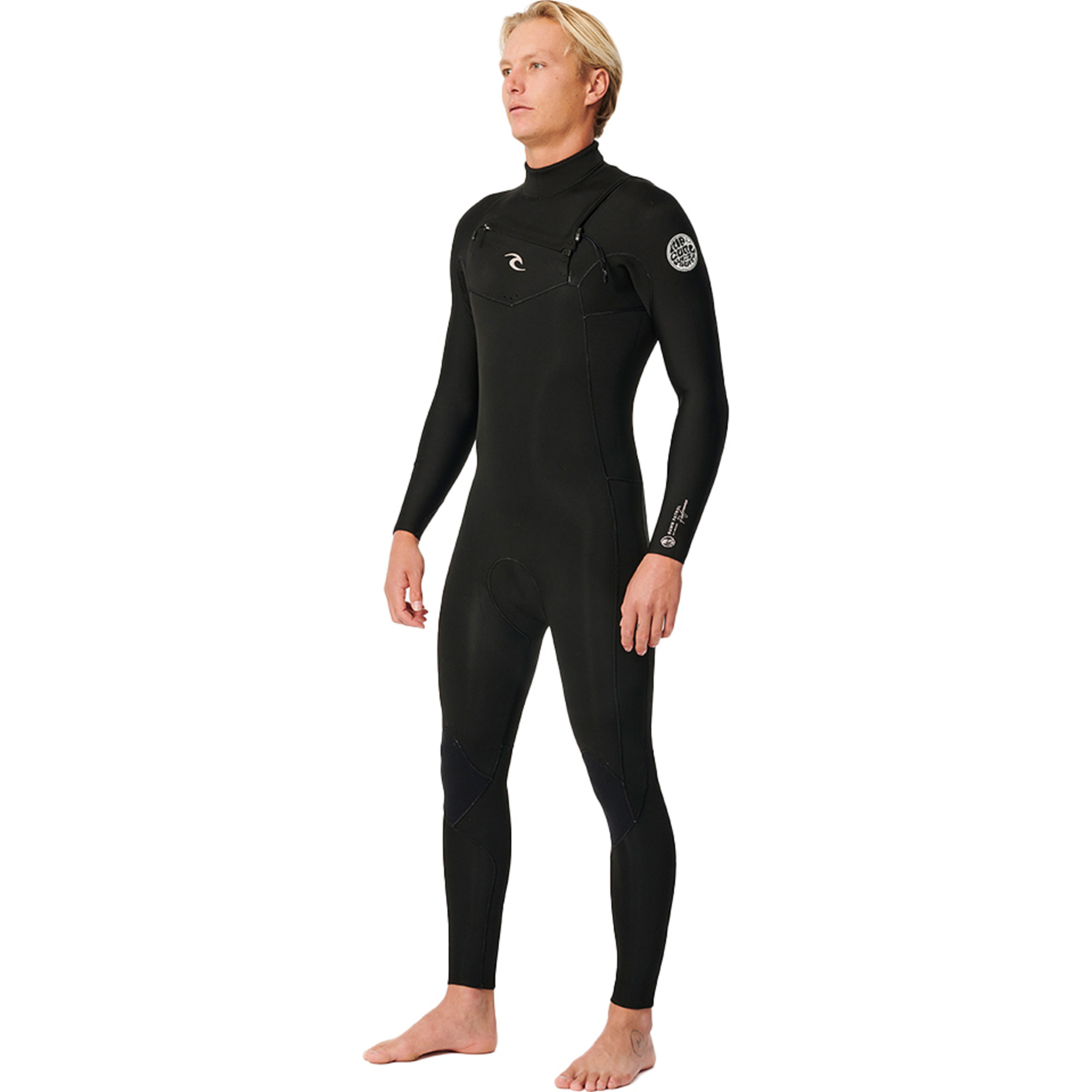 Rip Curl Mens Dawn Patrol Performance Mm Chest Zip Wetsuit